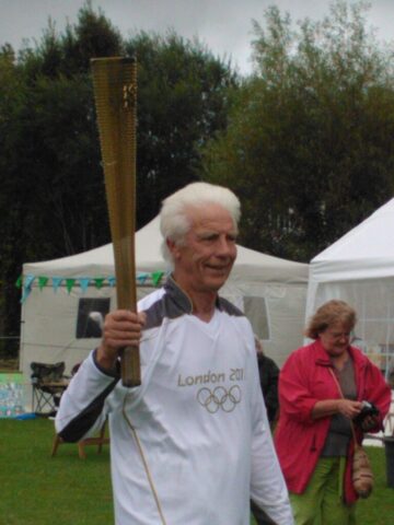 Olympic Torch bearer – Jim Morris – 2012 Olympics